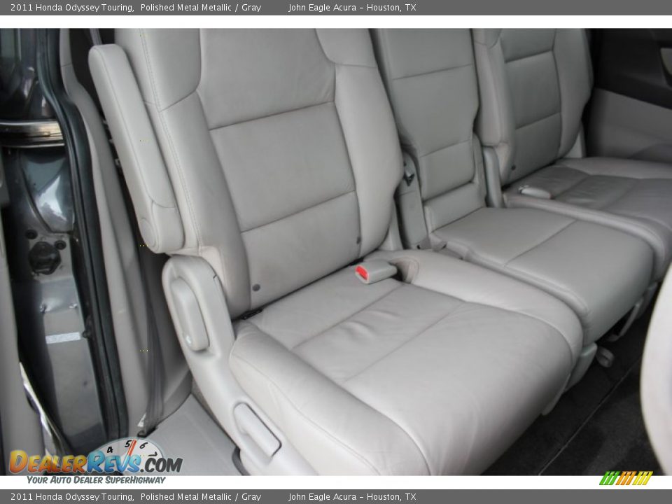 2011 Honda Odyssey Touring Polished Metal Metallic / Gray Photo #21