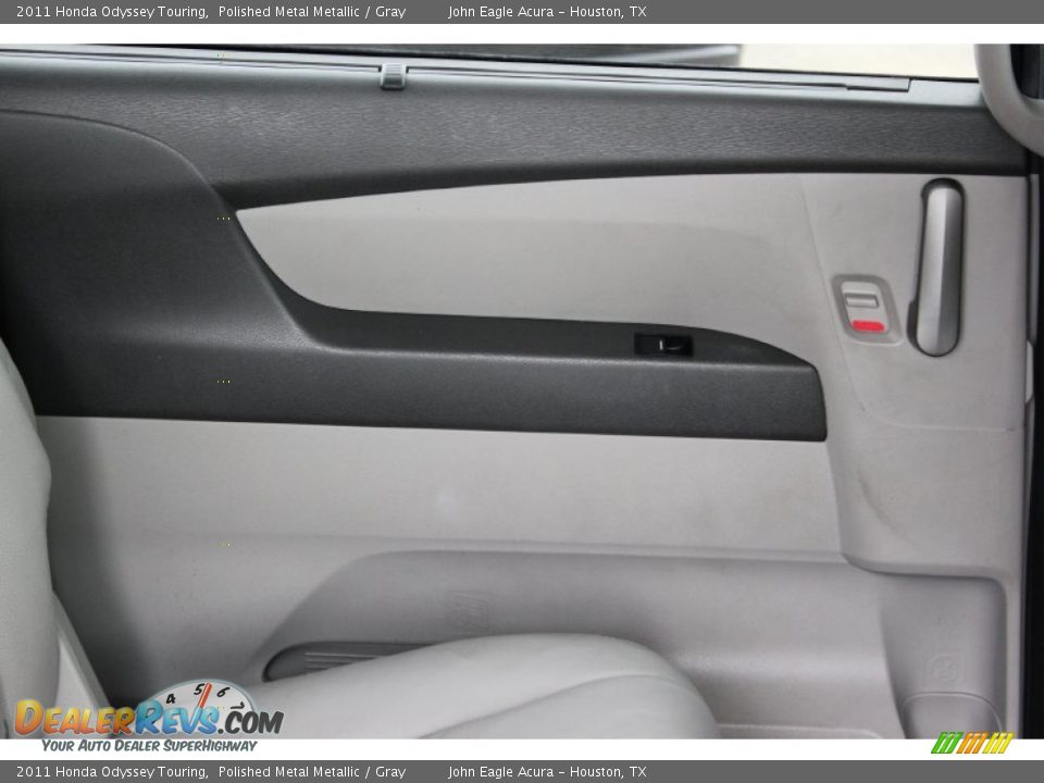 2011 Honda Odyssey Touring Polished Metal Metallic / Gray Photo #22
