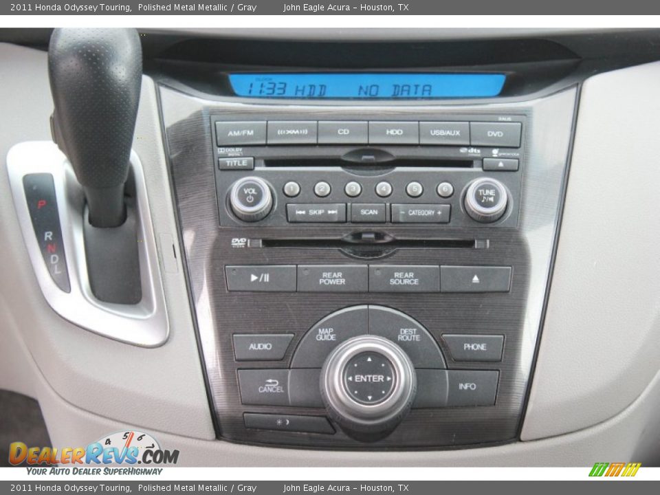 2011 Honda Odyssey Touring Polished Metal Metallic / Gray Photo #35
