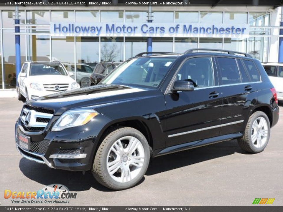 2015 Mercedes-Benz GLK 250 BlueTEC 4Matic Black / Black Photo #1