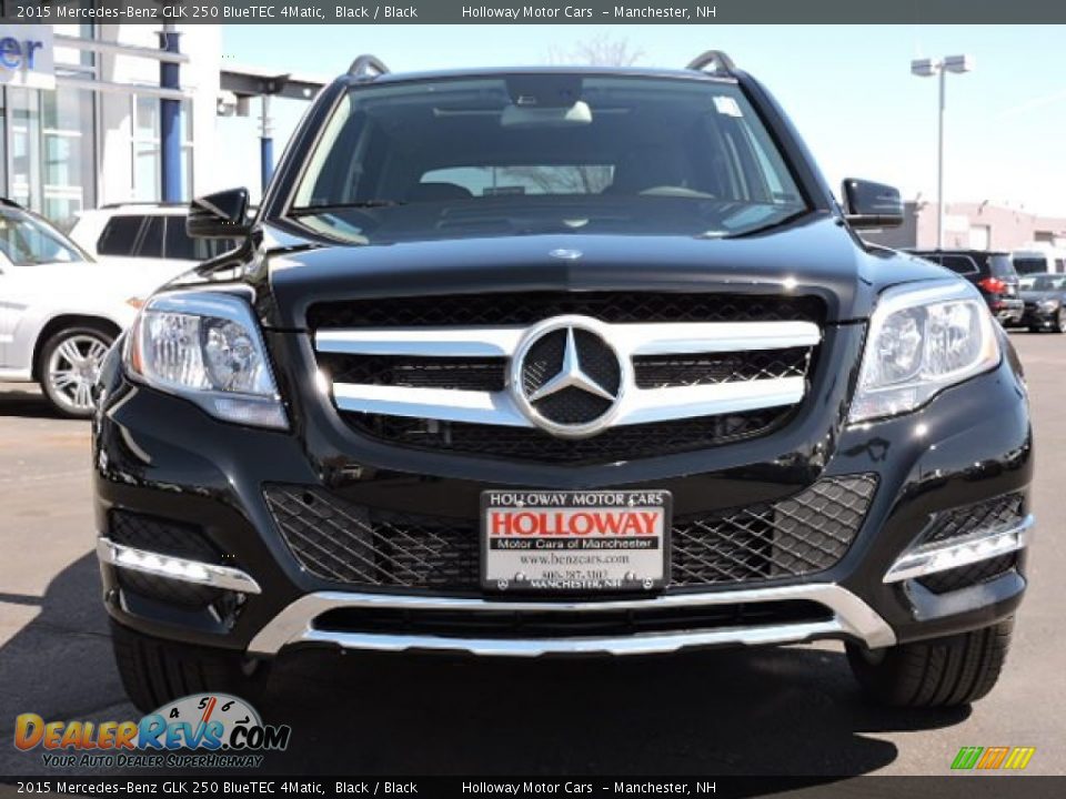 2015 Mercedes-Benz GLK 250 BlueTEC 4Matic Black / Black Photo #2