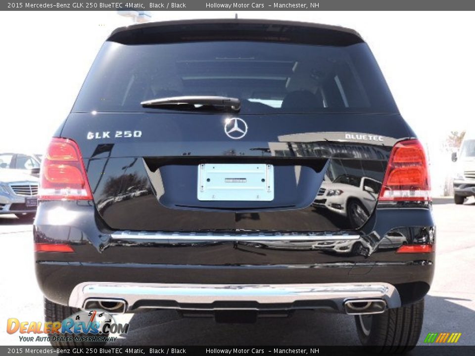 2015 Mercedes-Benz GLK 250 BlueTEC 4Matic Black / Black Photo #4