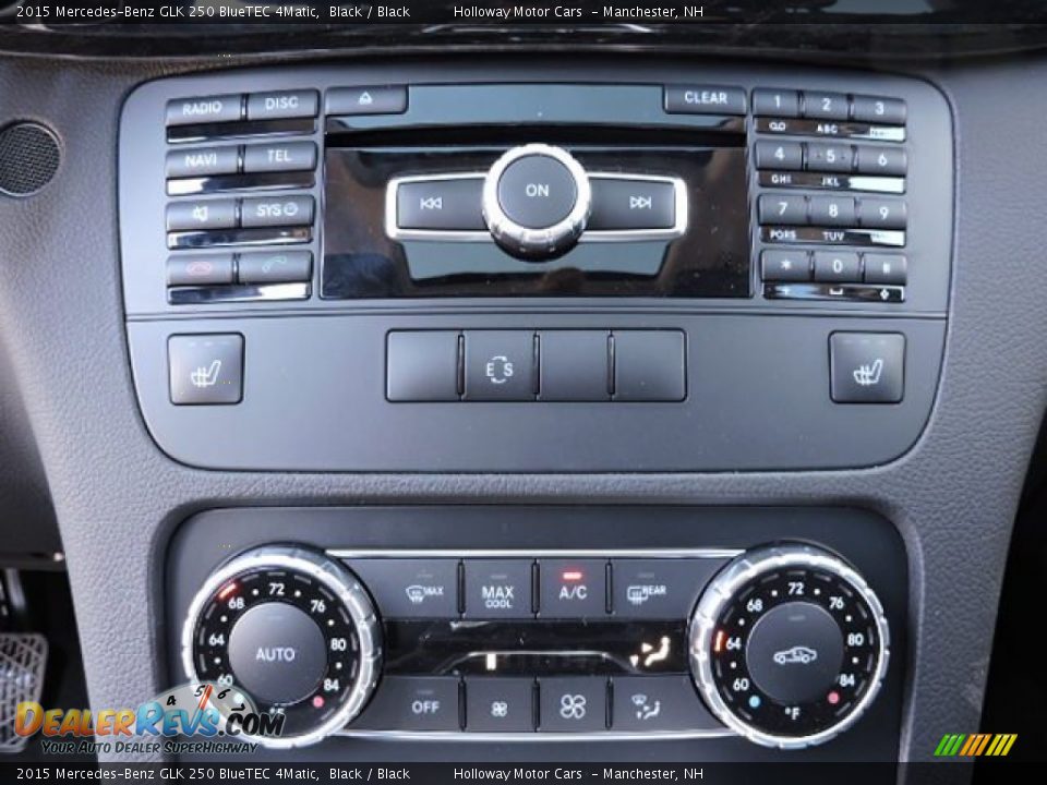 2015 Mercedes-Benz GLK 250 BlueTEC 4Matic Black / Black Photo #9