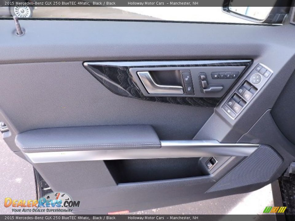 2015 Mercedes-Benz GLK 250 BlueTEC 4Matic Black / Black Photo #10