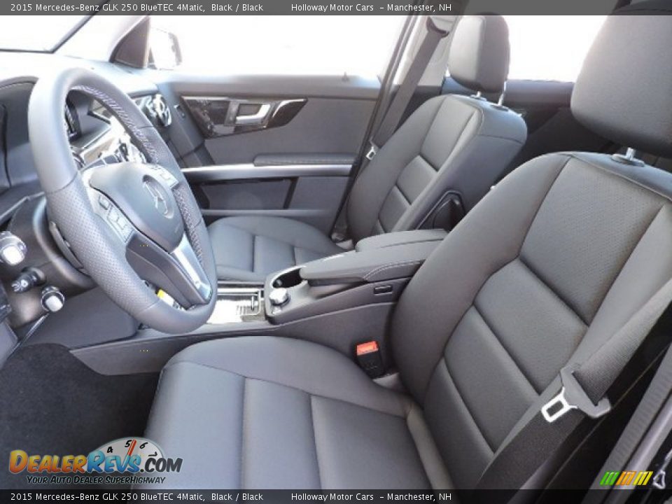 2015 Mercedes-Benz GLK 250 BlueTEC 4Matic Black / Black Photo #11
