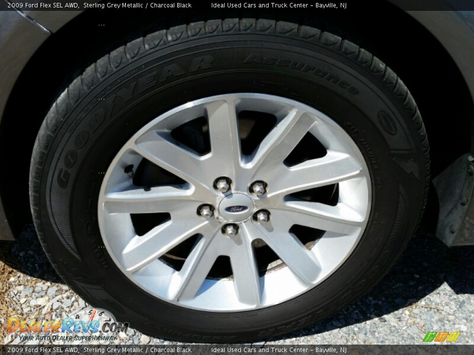 2009 Ford Flex SEL AWD Sterling Grey Metallic / Charcoal Black Photo #29