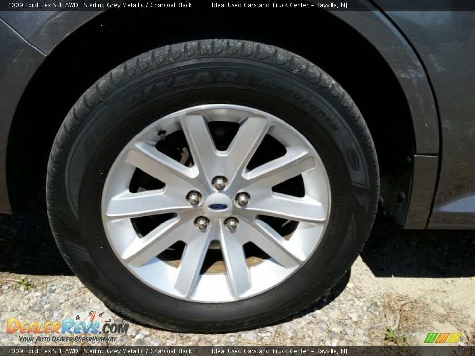 2009 Ford Flex SEL AWD Sterling Grey Metallic / Charcoal Black Photo #31