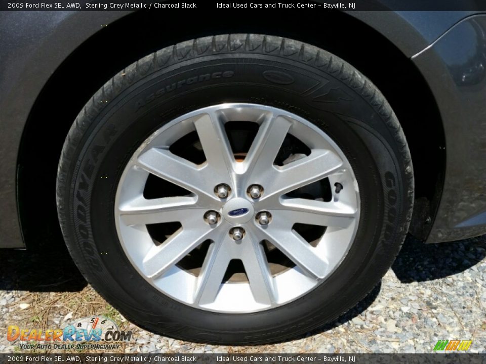 2009 Ford Flex SEL AWD Sterling Grey Metallic / Charcoal Black Photo #32