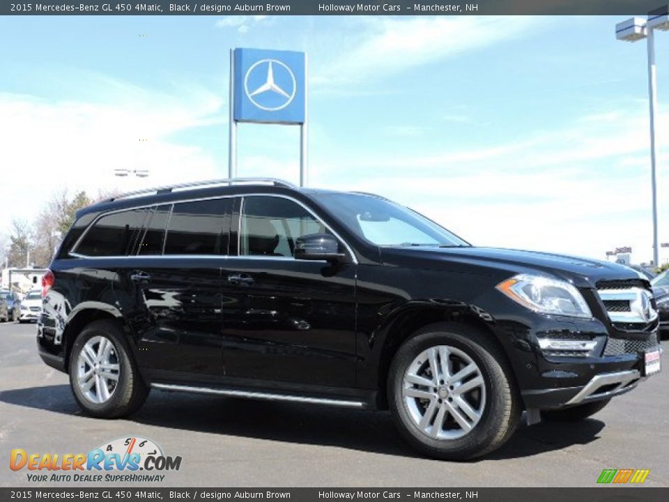 Front 3/4 View of 2015 Mercedes-Benz GL 450 4Matic Photo #3
