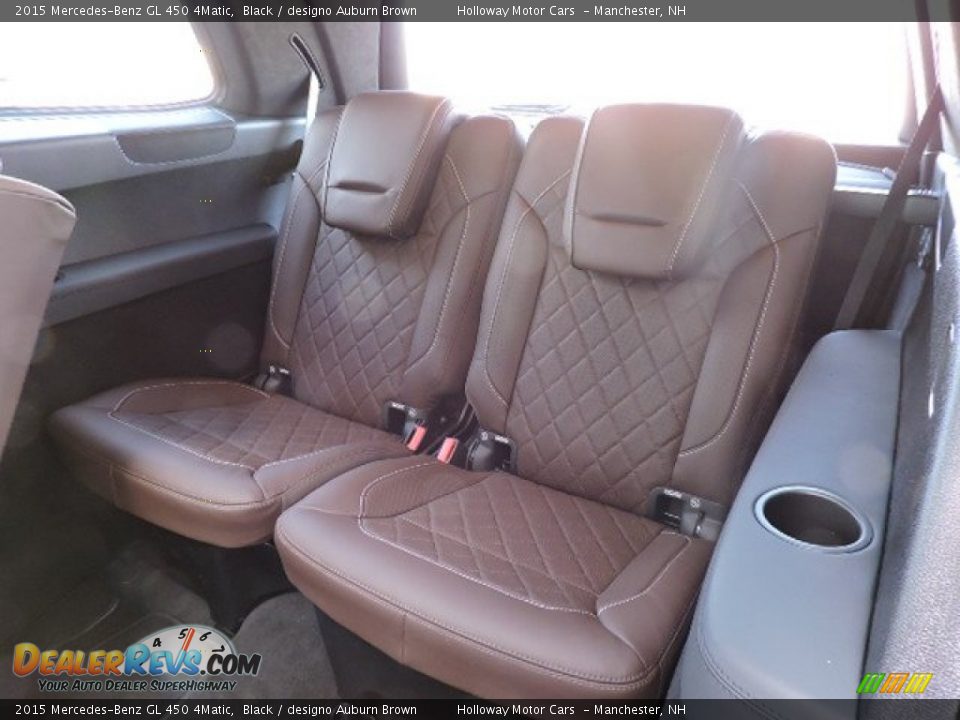 Rear Seat of 2015 Mercedes-Benz GL 450 4Matic Photo #7