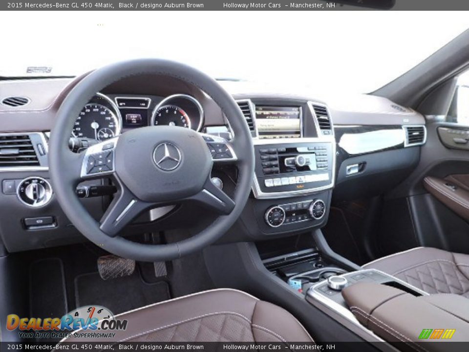 Dashboard of 2015 Mercedes-Benz GL 450 4Matic Photo #9