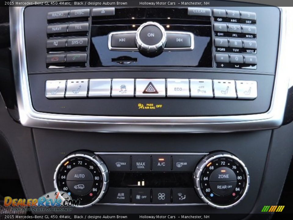 Controls of 2015 Mercedes-Benz GL 450 4Matic Photo #10