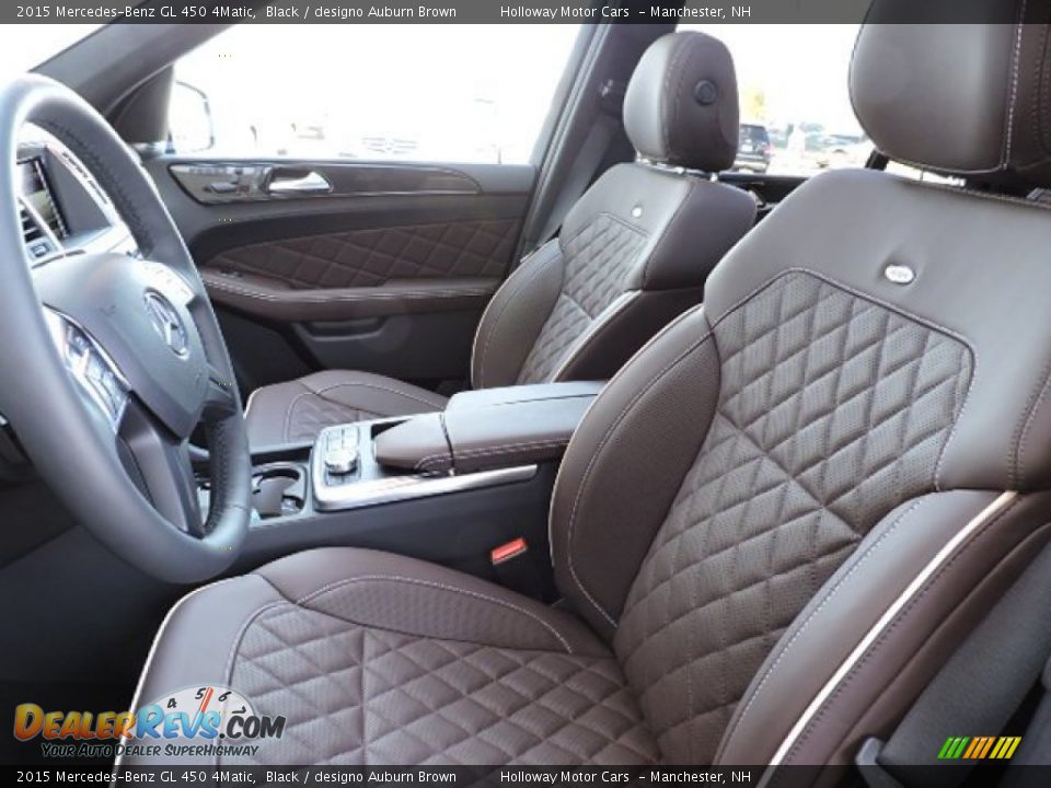 Front Seat of 2015 Mercedes-Benz GL 450 4Matic Photo #12