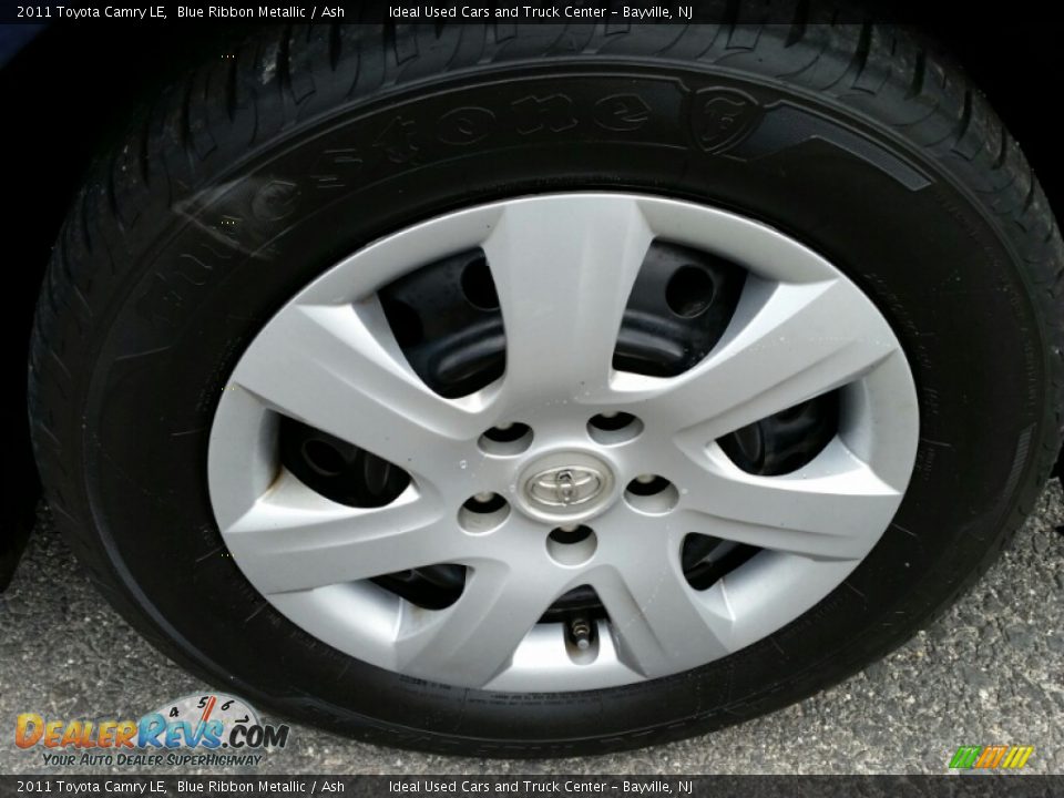 2011 Toyota Camry LE Blue Ribbon Metallic / Ash Photo #28