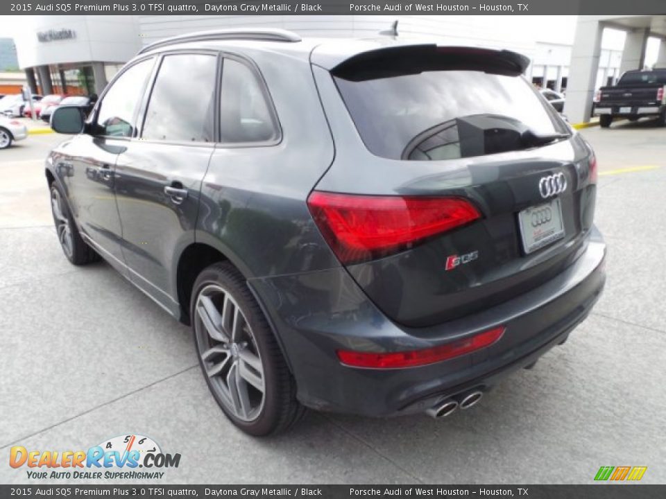 2015 Audi SQ5 Premium Plus 3.0 TFSI quattro Daytona Gray Metallic / Black Photo #5