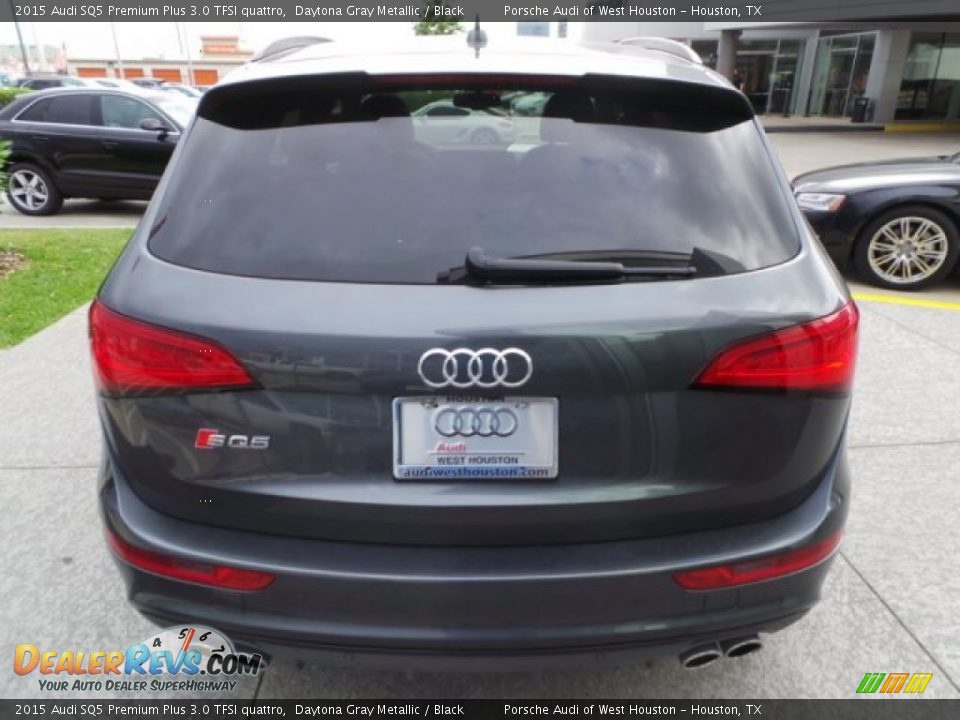 2015 Audi SQ5 Premium Plus 3.0 TFSI quattro Daytona Gray Metallic / Black Photo #6