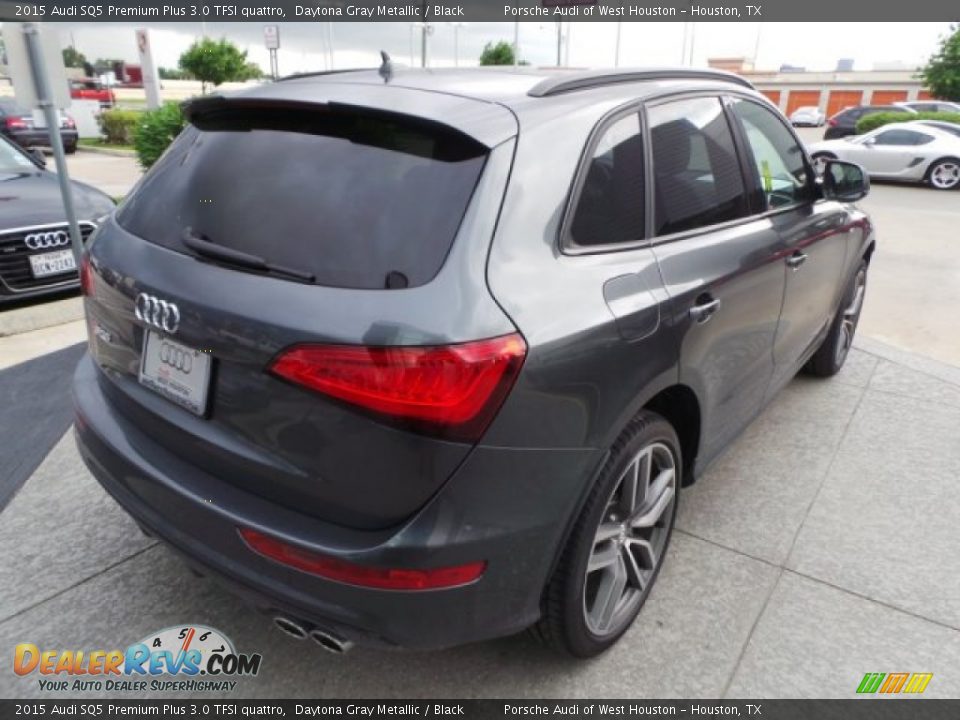 2015 Audi SQ5 Premium Plus 3.0 TFSI quattro Daytona Gray Metallic / Black Photo #7