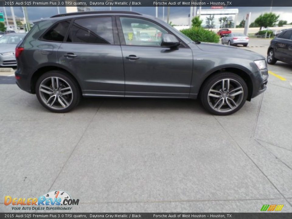 2015 Audi SQ5 Premium Plus 3.0 TFSI quattro Daytona Gray Metallic / Black Photo #8