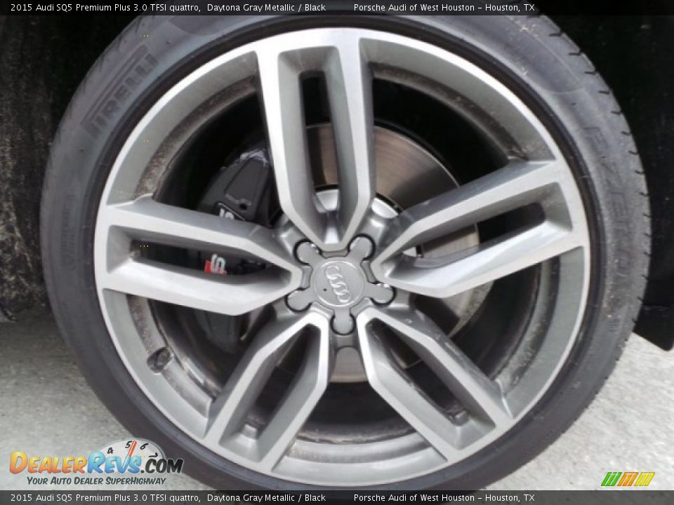 2015 Audi SQ5 Premium Plus 3.0 TFSI quattro Daytona Gray Metallic / Black Photo #9