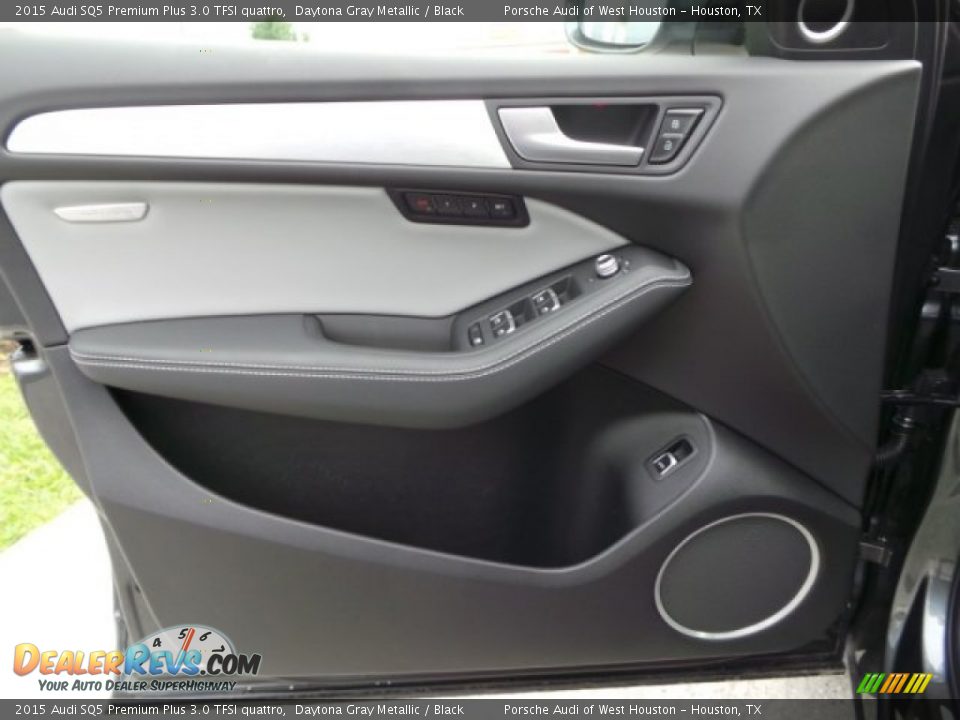 2015 Audi SQ5 Premium Plus 3.0 TFSI quattro Daytona Gray Metallic / Black Photo #10