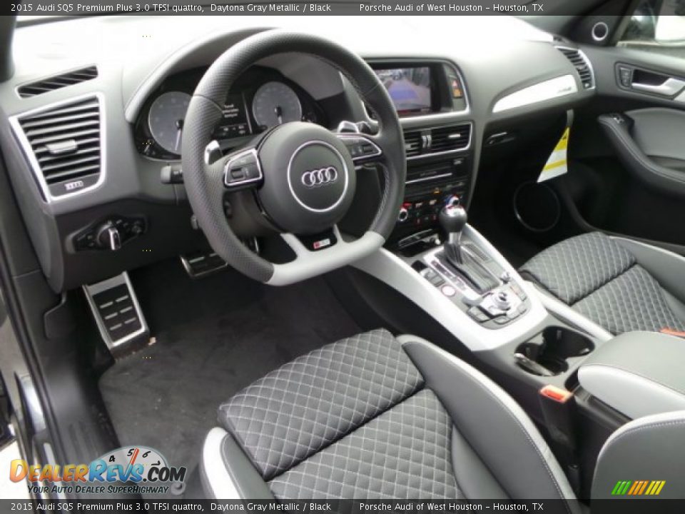 2015 Audi SQ5 Premium Plus 3.0 TFSI quattro Daytona Gray Metallic / Black Photo #11