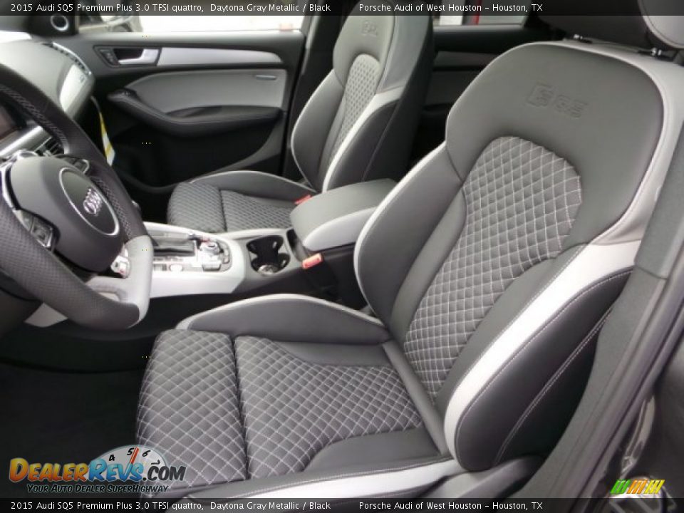 2015 Audi SQ5 Premium Plus 3.0 TFSI quattro Daytona Gray Metallic / Black Photo #12