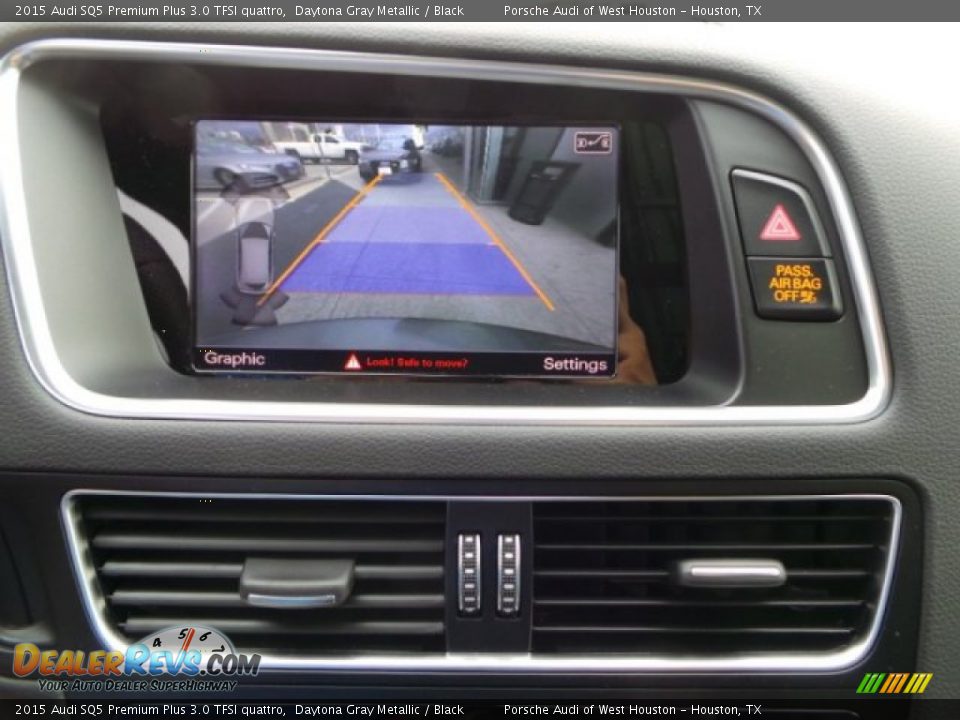 2015 Audi SQ5 Premium Plus 3.0 TFSI quattro Daytona Gray Metallic / Black Photo #18