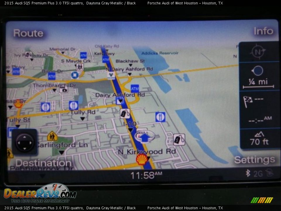 2015 Audi SQ5 Premium Plus 3.0 TFSI quattro Daytona Gray Metallic / Black Photo #19