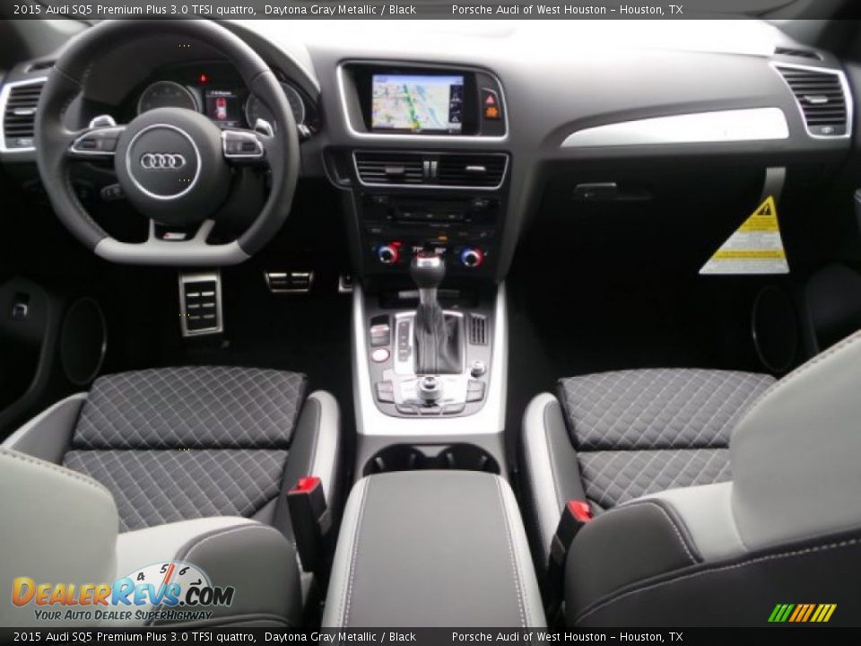 2015 Audi SQ5 Premium Plus 3.0 TFSI quattro Daytona Gray Metallic / Black Photo #25