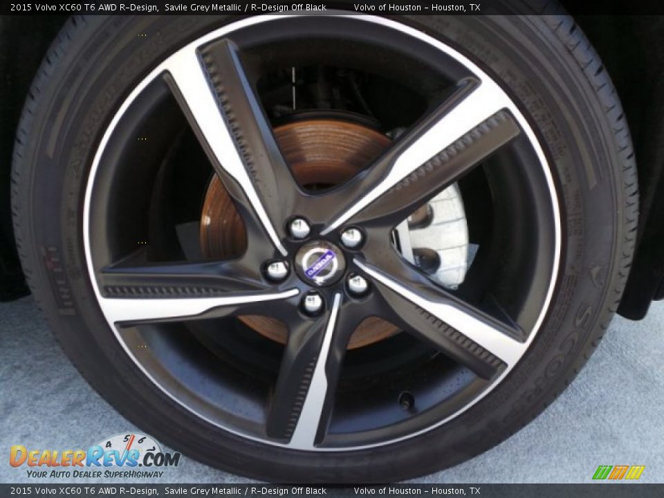 2015 Volvo XC60 T6 AWD R-Design Wheel Photo #8