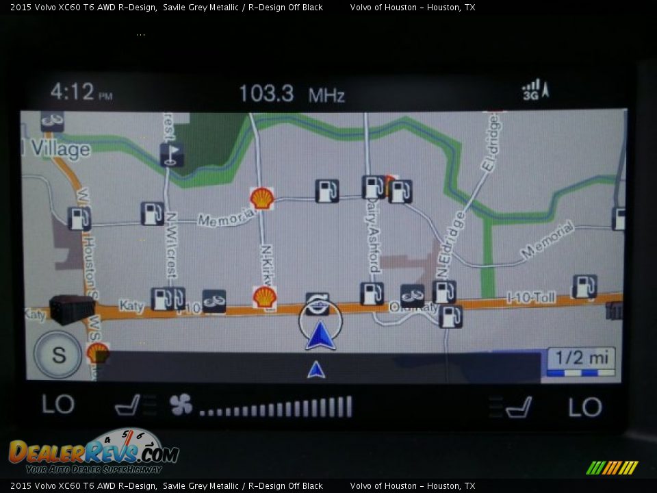 2015 Volvo XC60 T6 AWD R-Design Savile Grey Metallic / R-Design Off Black Photo #18