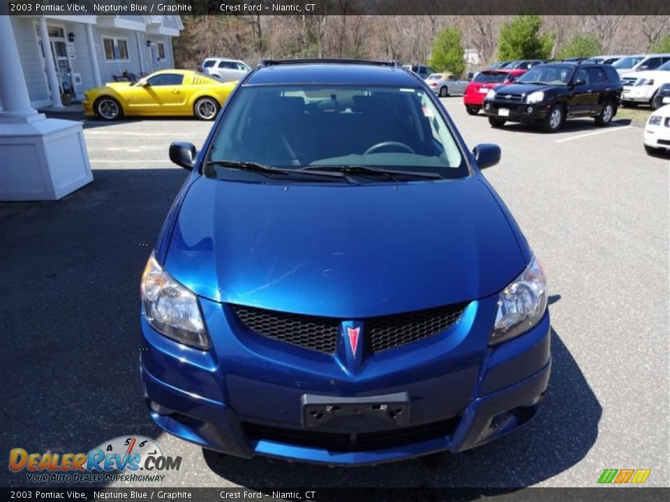 2003 Pontiac Vibe Neptune Blue / Graphite Photo #2