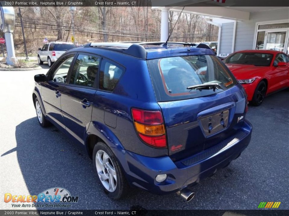 2003 Pontiac Vibe Neptune Blue / Graphite Photo #5