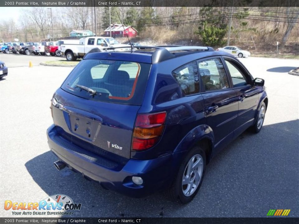 2003 Pontiac Vibe Neptune Blue / Graphite Photo #7