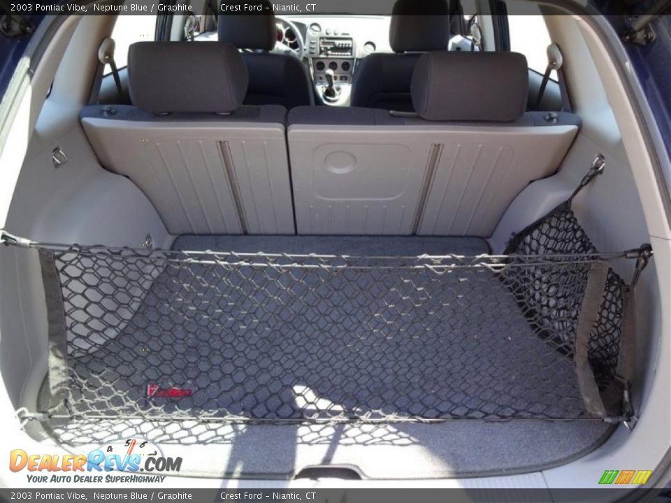 2003 Pontiac Vibe Neptune Blue / Graphite Photo #9