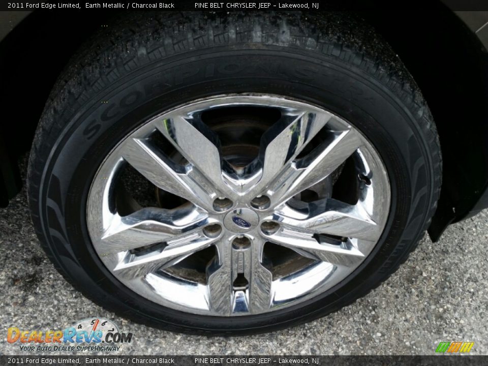 2011 Ford Edge Limited Earth Metallic / Charcoal Black Photo #4