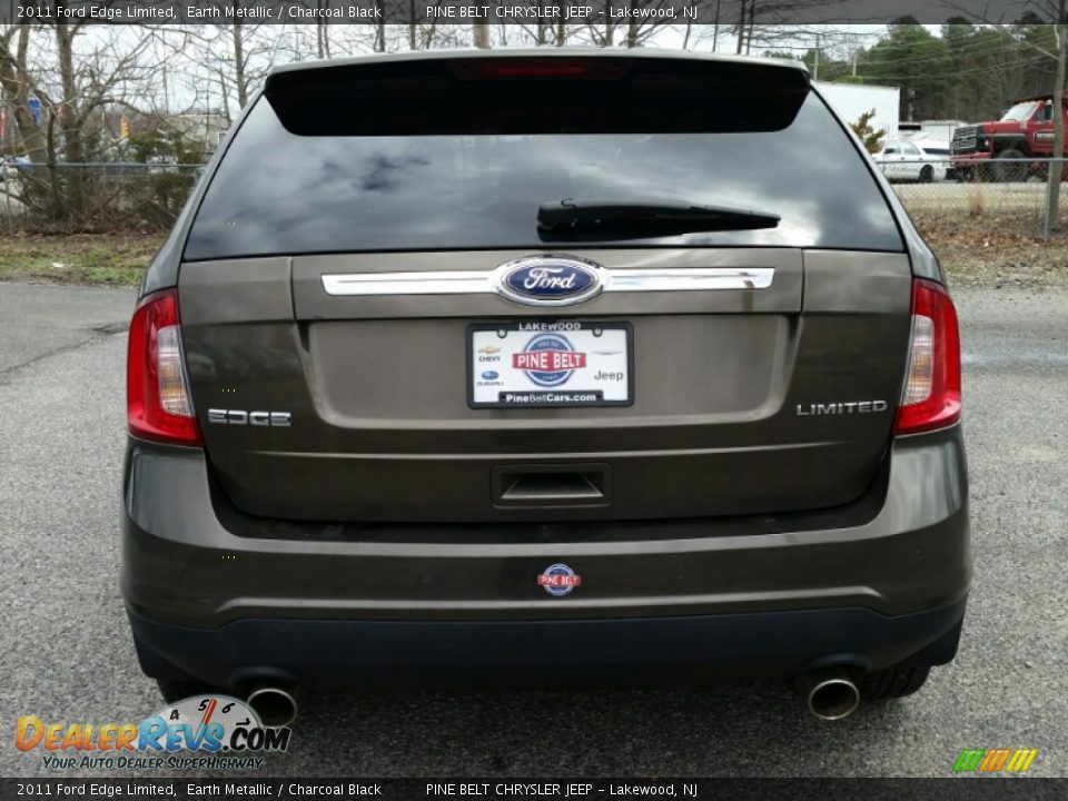 2011 Ford Edge Limited Earth Metallic / Charcoal Black Photo #8