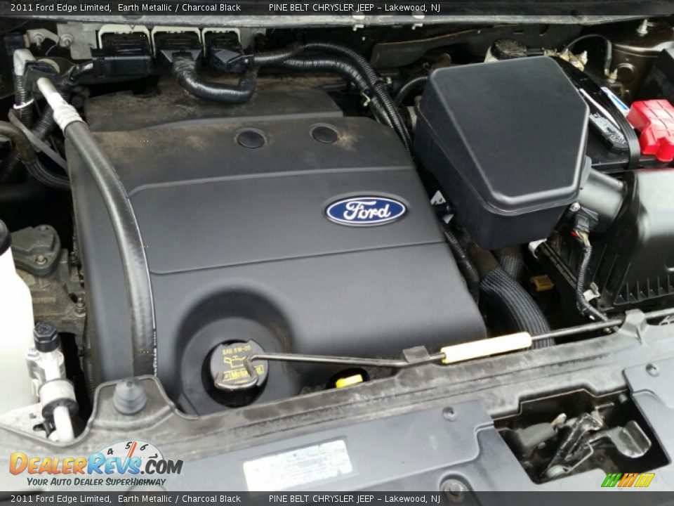 2011 Ford Edge Limited Earth Metallic / Charcoal Black Photo #26
