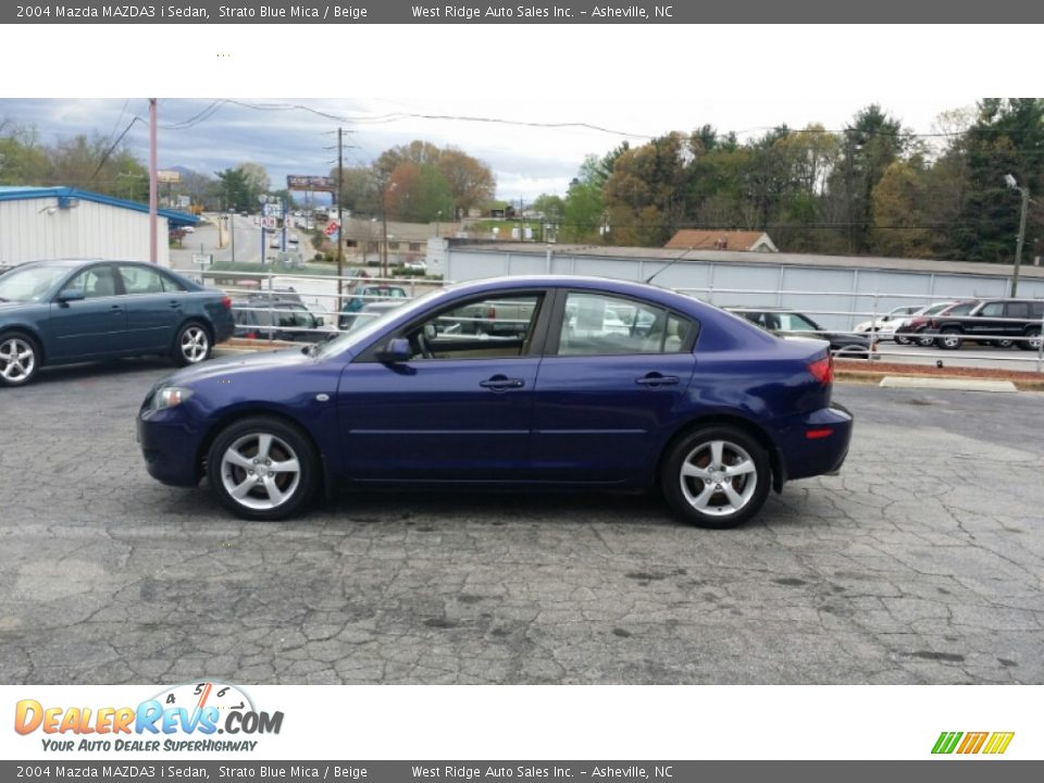 Strato Blue Mica 2004 Mazda MAZDA3 i Sedan Photo #2