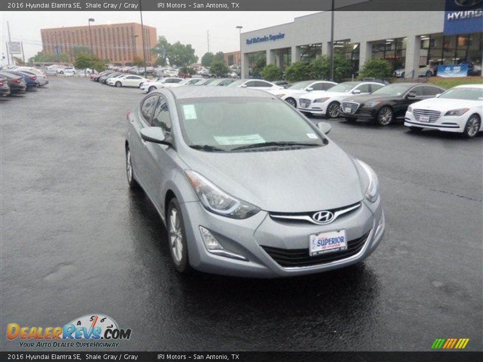 2016 Hyundai Elantra SE Shale Gray / Gray Photo #1