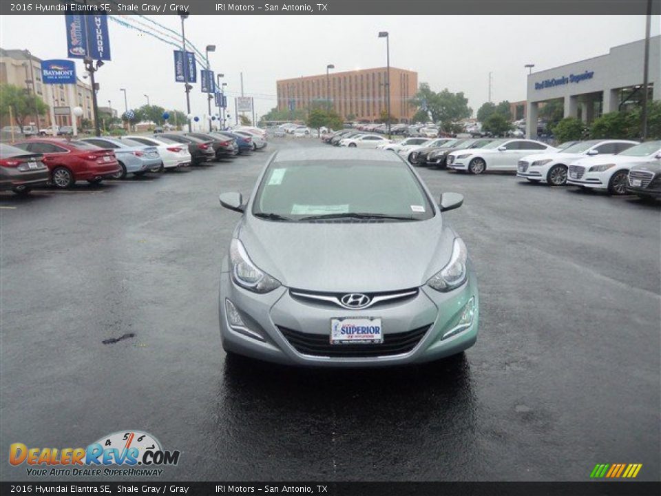 2016 Hyundai Elantra SE Shale Gray / Gray Photo #2