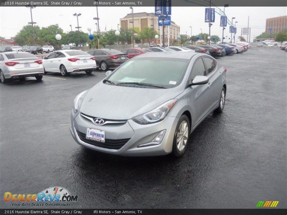 2016 Hyundai Elantra SE Shale Gray / Gray Photo #3