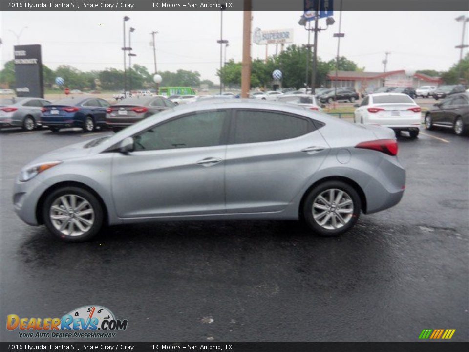 2016 Hyundai Elantra SE Shale Gray / Gray Photo #5