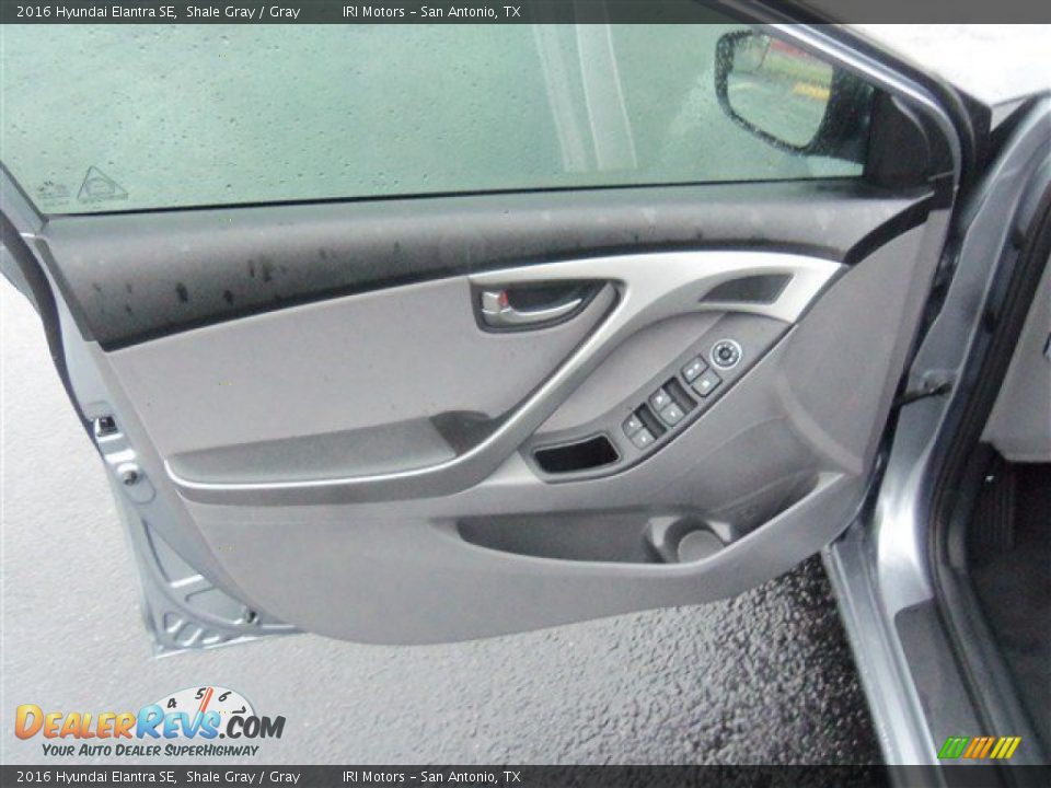 2016 Hyundai Elantra SE Shale Gray / Gray Photo #14
