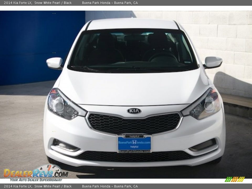 2014 Kia Forte LX Snow White Pearl / Black Photo #7