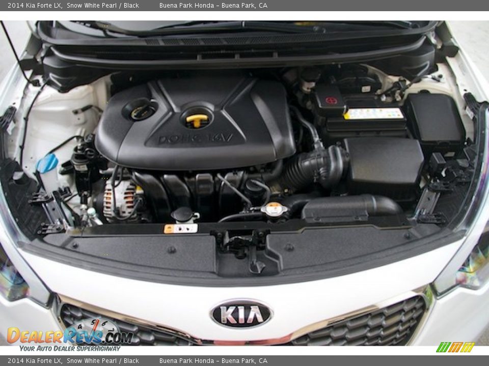 2014 Kia Forte LX Snow White Pearl / Black Photo #24