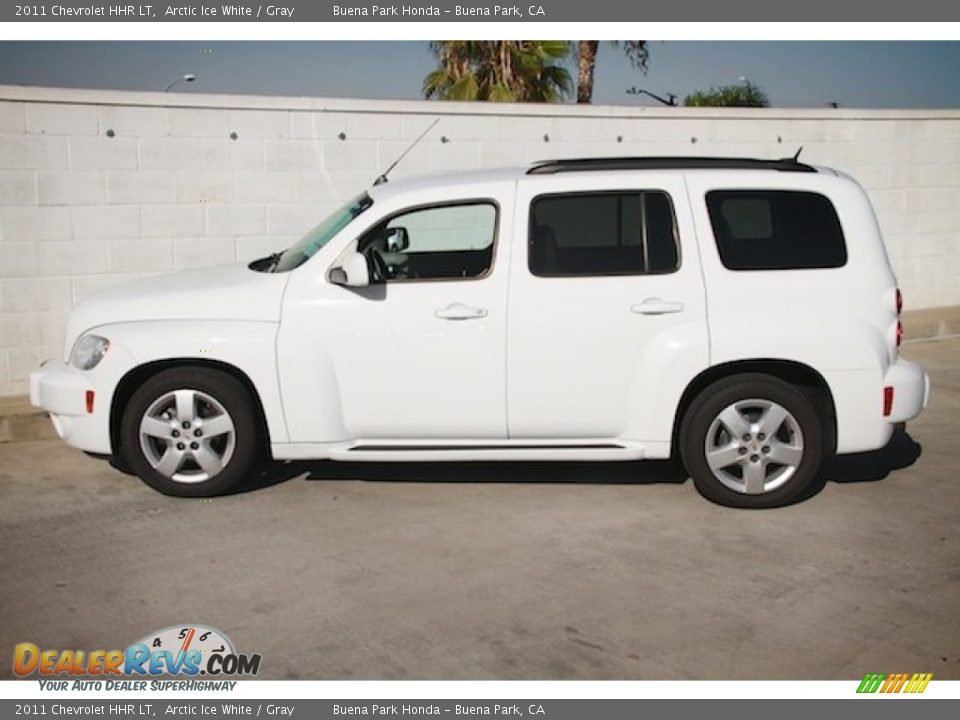 2011 Chevrolet HHR LT Arctic Ice White / Gray Photo #10