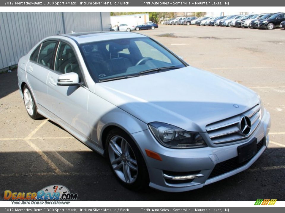 2012 Mercedes-Benz C 300 Sport 4Matic Iridium Silver Metallic / Black Photo #5