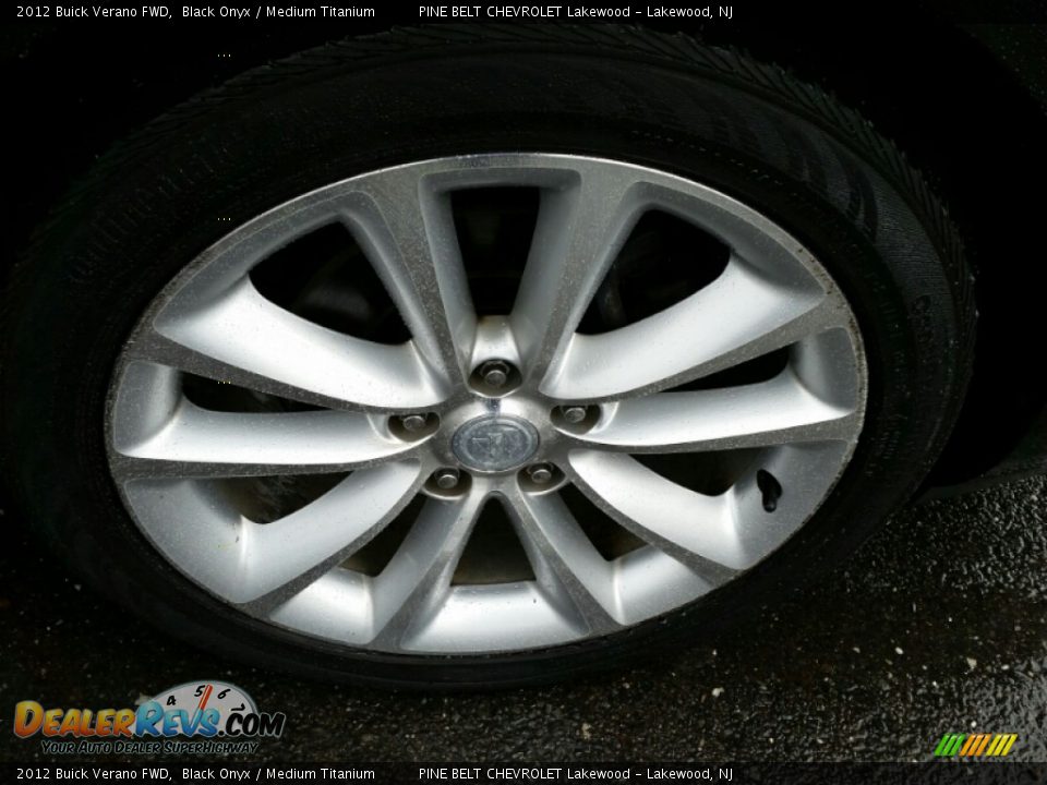 2012 Buick Verano FWD Black Onyx / Medium Titanium Photo #4