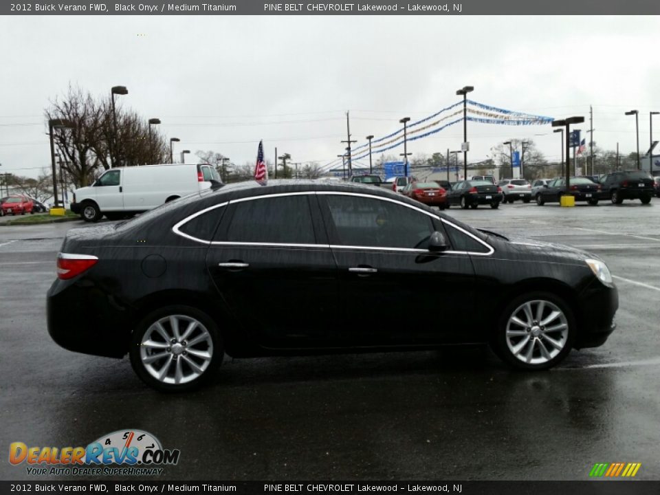 2012 Buick Verano FWD Black Onyx / Medium Titanium Photo #5
